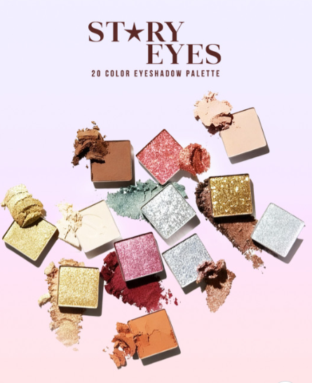 20-Color Eyeshadow Palette - Stary Eyes