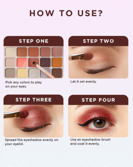 20-Color Eyeshadow Palette - Stary Eyes