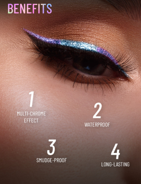 SWISS BEAUTY Waterproof Holographic Eyeliner