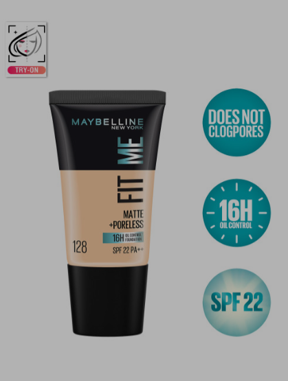 Maybelline New York Fit Me Matte+Poreless Foundation